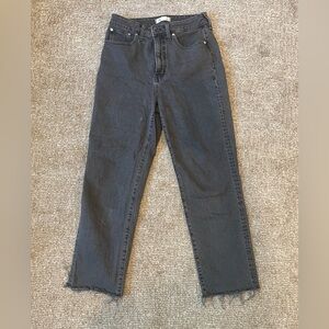 Madewell Cury perfect vintage straight jeans